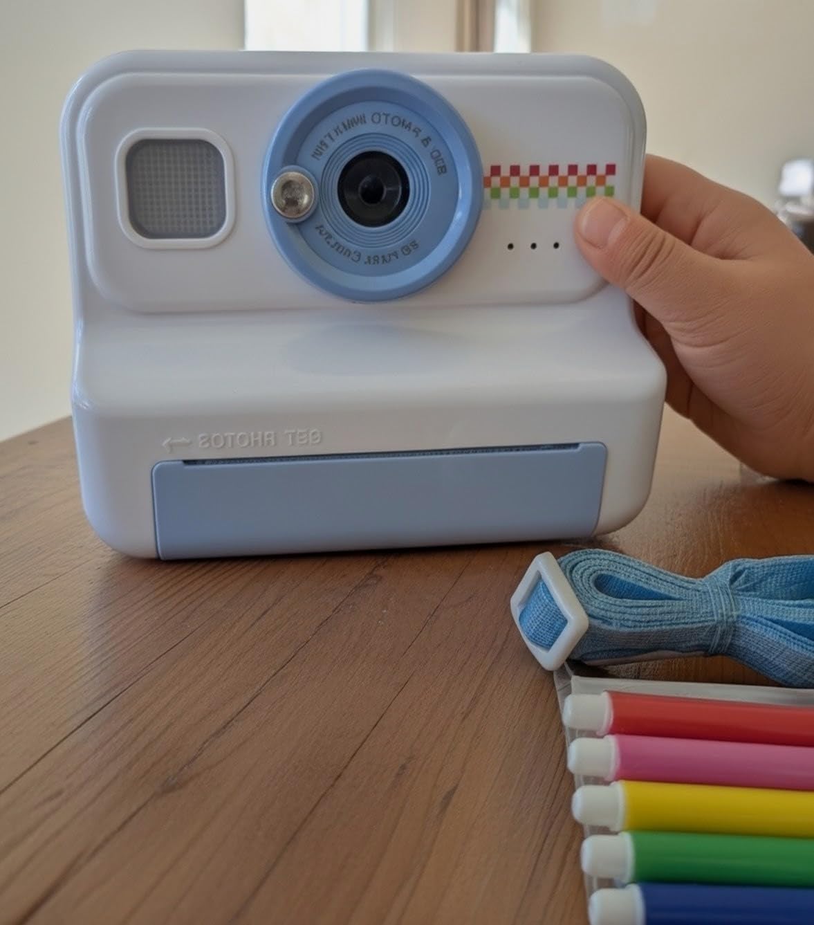 HiMont Kids Instant Print Camera, 1080P HD Kids Camera Instant Print with 3 Rolls Print Paper & 32GB Card, Ideal Kid Toys Gifts for Boys & Girls Age 3-14 (Black) customer photo 1