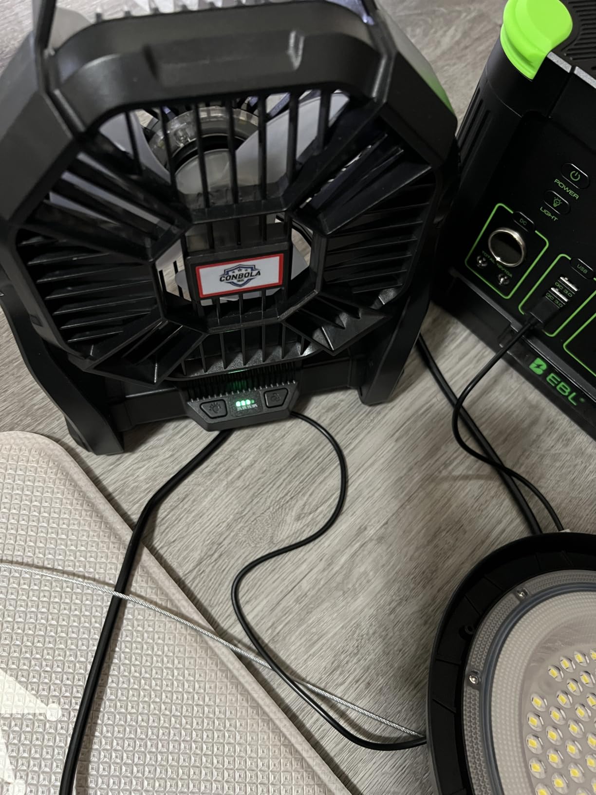 EBL 2400W Portable Power Station LiFePO4 Battery for Home Use customer photo 1