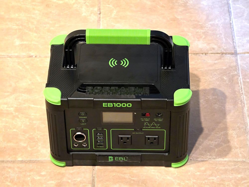 EBL 2400W Portable Power Station LiFePO4 Battery for Home Use customer photo 2