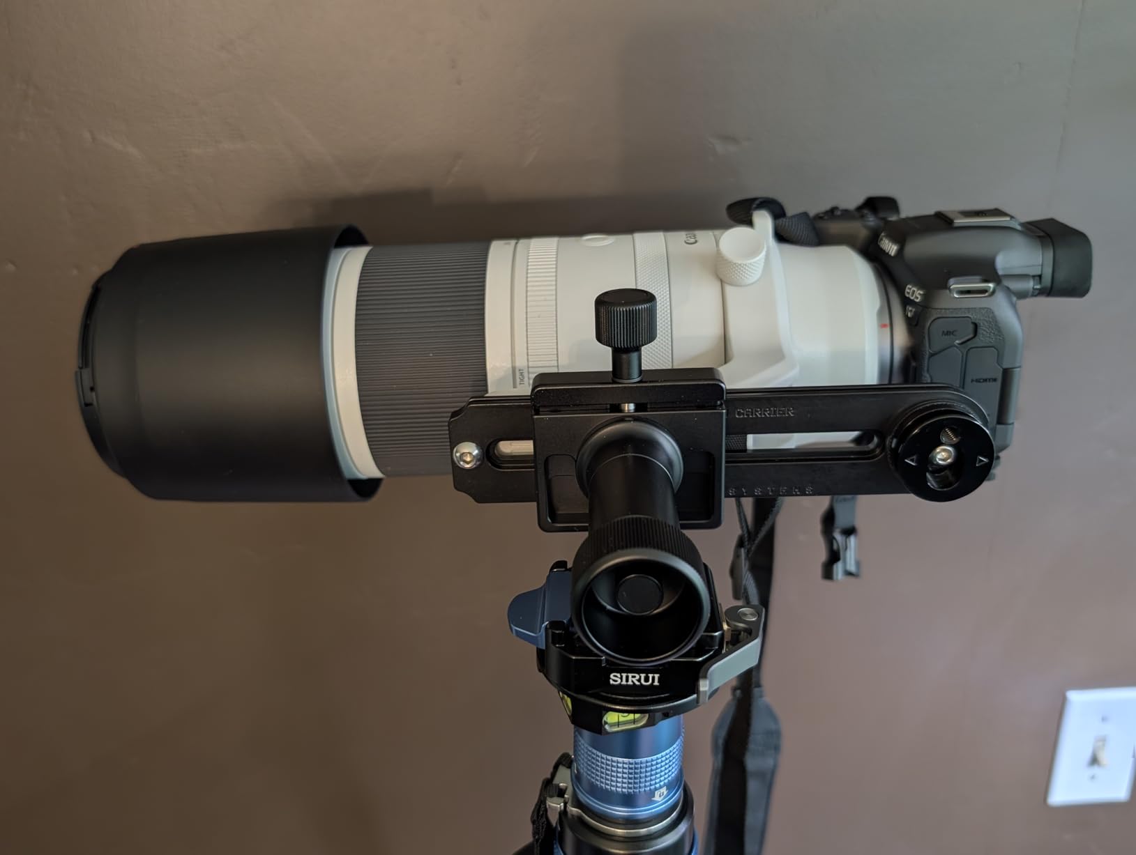 Monopod Gimbal Head, Arca-Swiss, Side-Saddle Tilt for Telephoto customer photo 2