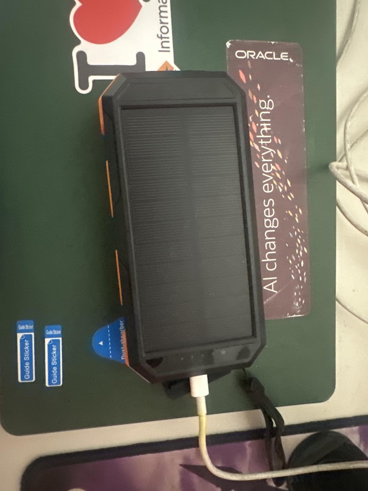 Solar Charger Power Bank 38800mAh, 22.5W USB-C Fast Charging Portable Charger with 4 Built-in Cables, External Battery Pack with Dual LED Emergency Flashlights for Camping, Hiking, Outdoor Use customer photo 1