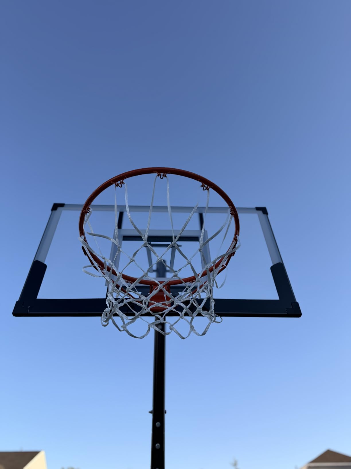 Seray Basketball Hoop 40Inch Shatterproof Backboard, 3.4-10FT Height Adjustable, Rust-Resistant Poolside Goal, Portable Court for Adults/Kids, Indoor & Outdoor Rim customer photo 2