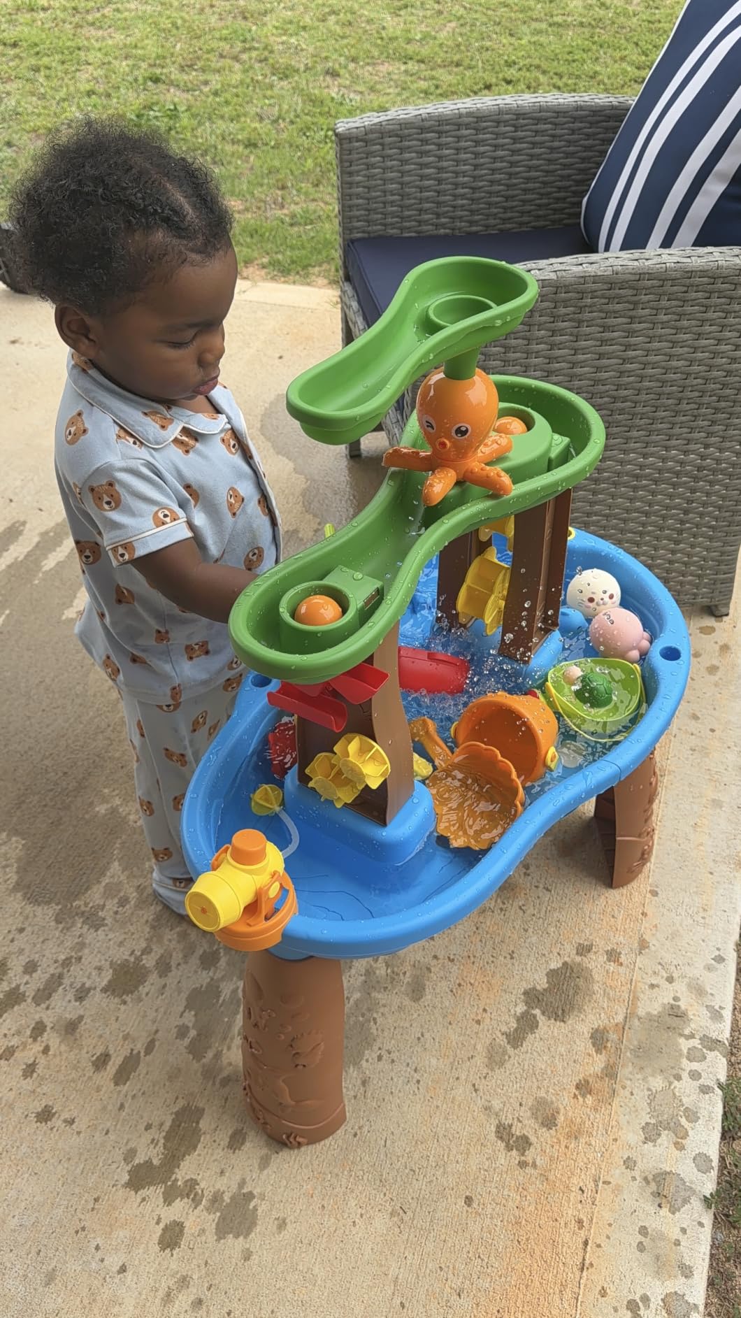Water Table for Toddlers 3-5 Outdoor Toys for Kids Ages 4-8 customer photo 2