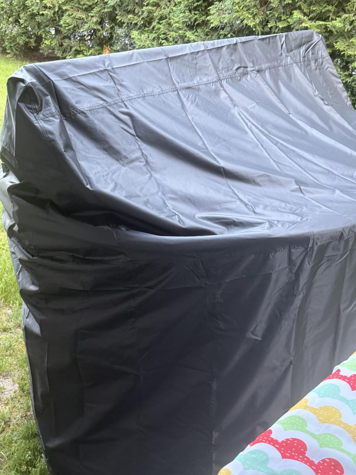 XCZ Trampoline Tent Cover for 10FT Round Trampoline with 10 Curved Poles customer photo 1