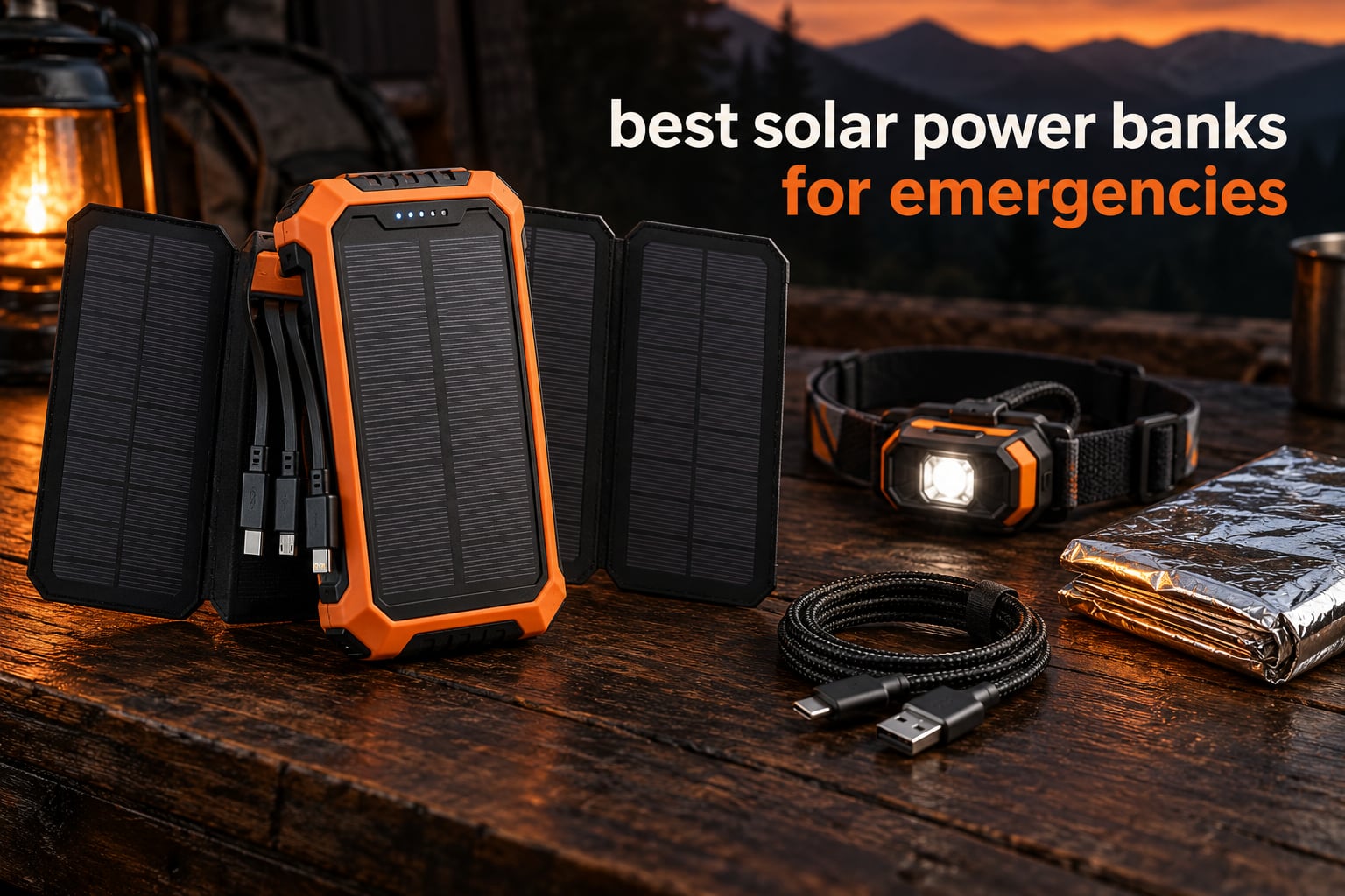 best solar power banks for emergencies