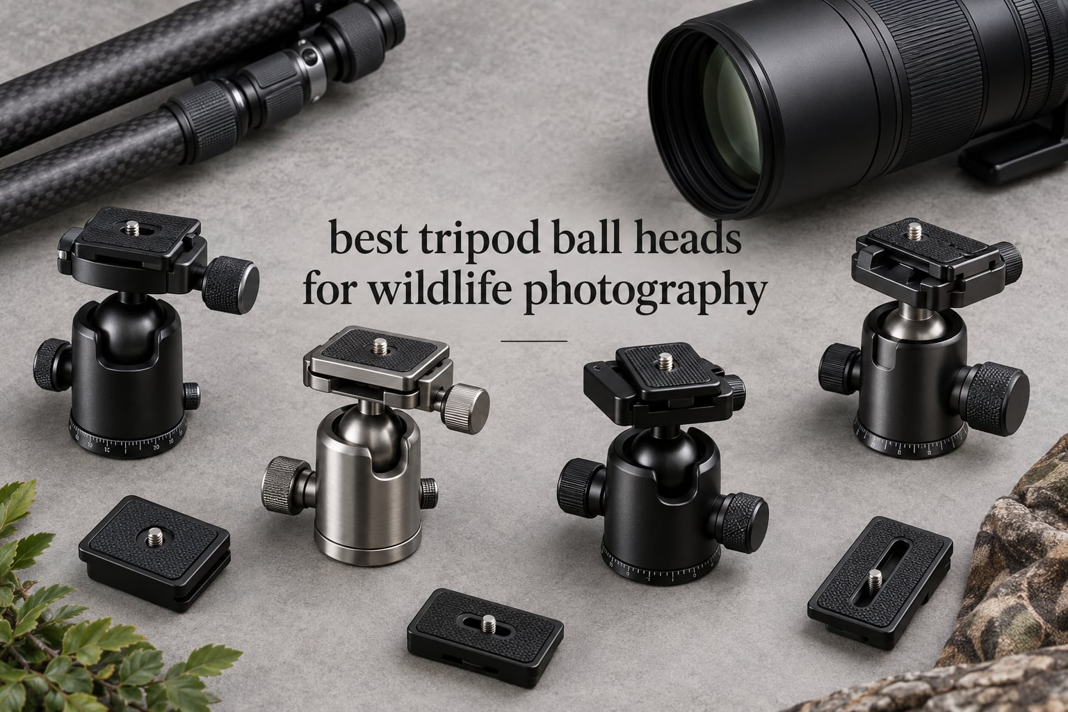 best tripod ball heads for wildlife photography