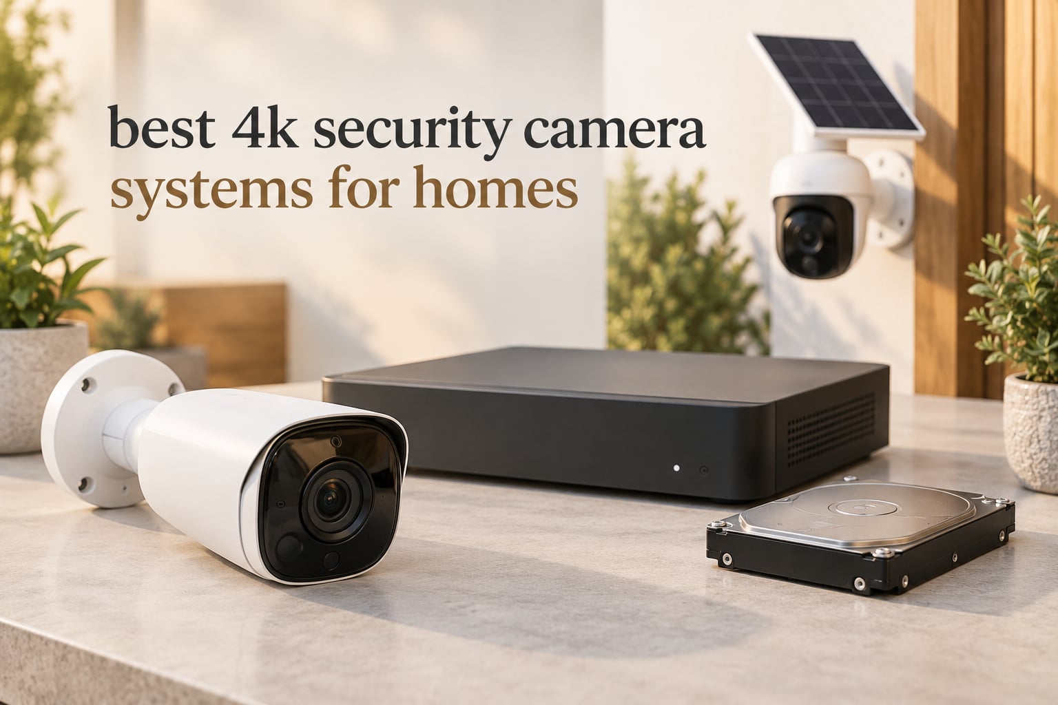 best 4k security camera systems for homes