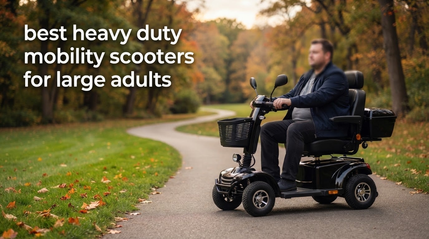 best heavy duty mobility scooters for large adults