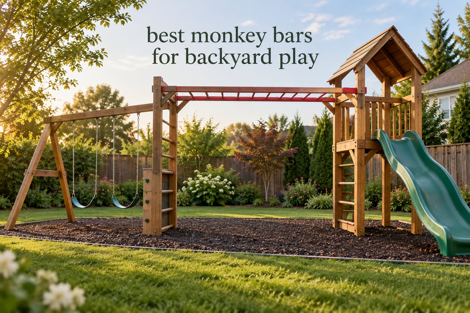 best monkey bars for backyard play
