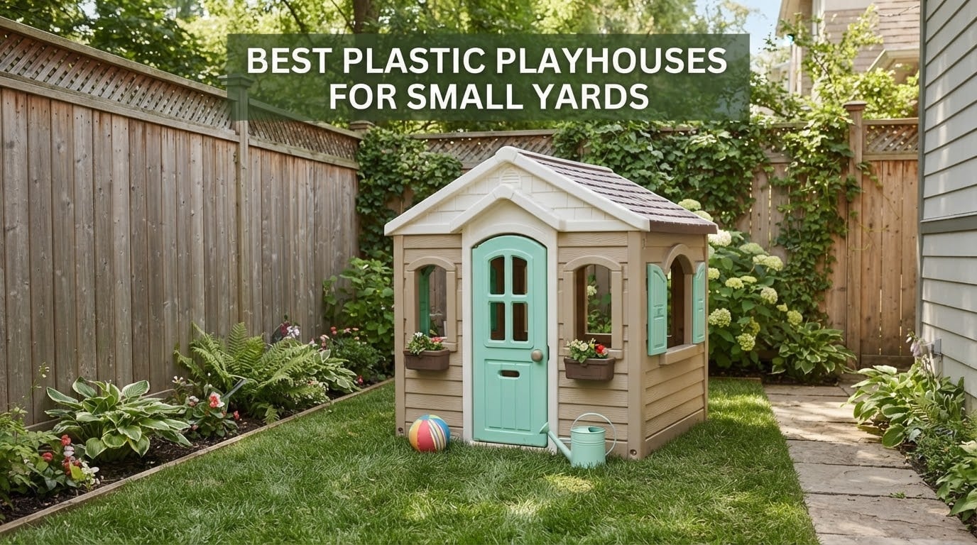 best plastic playhouses for small yards