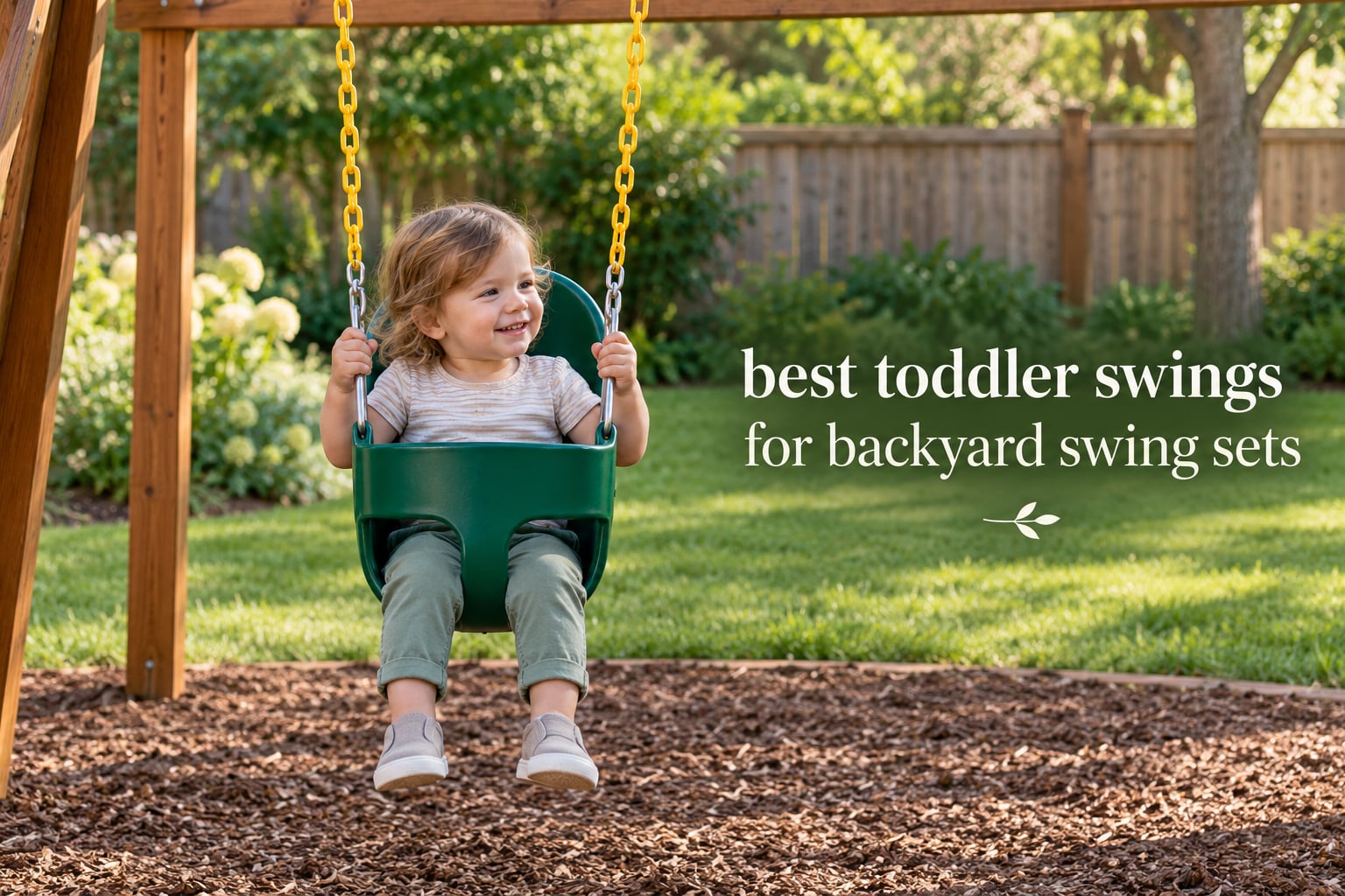 best toddler swings for backyard swing sets