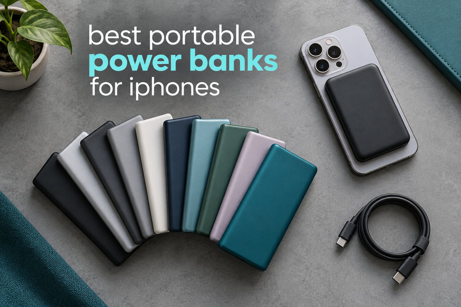 best portable power banks for iphones