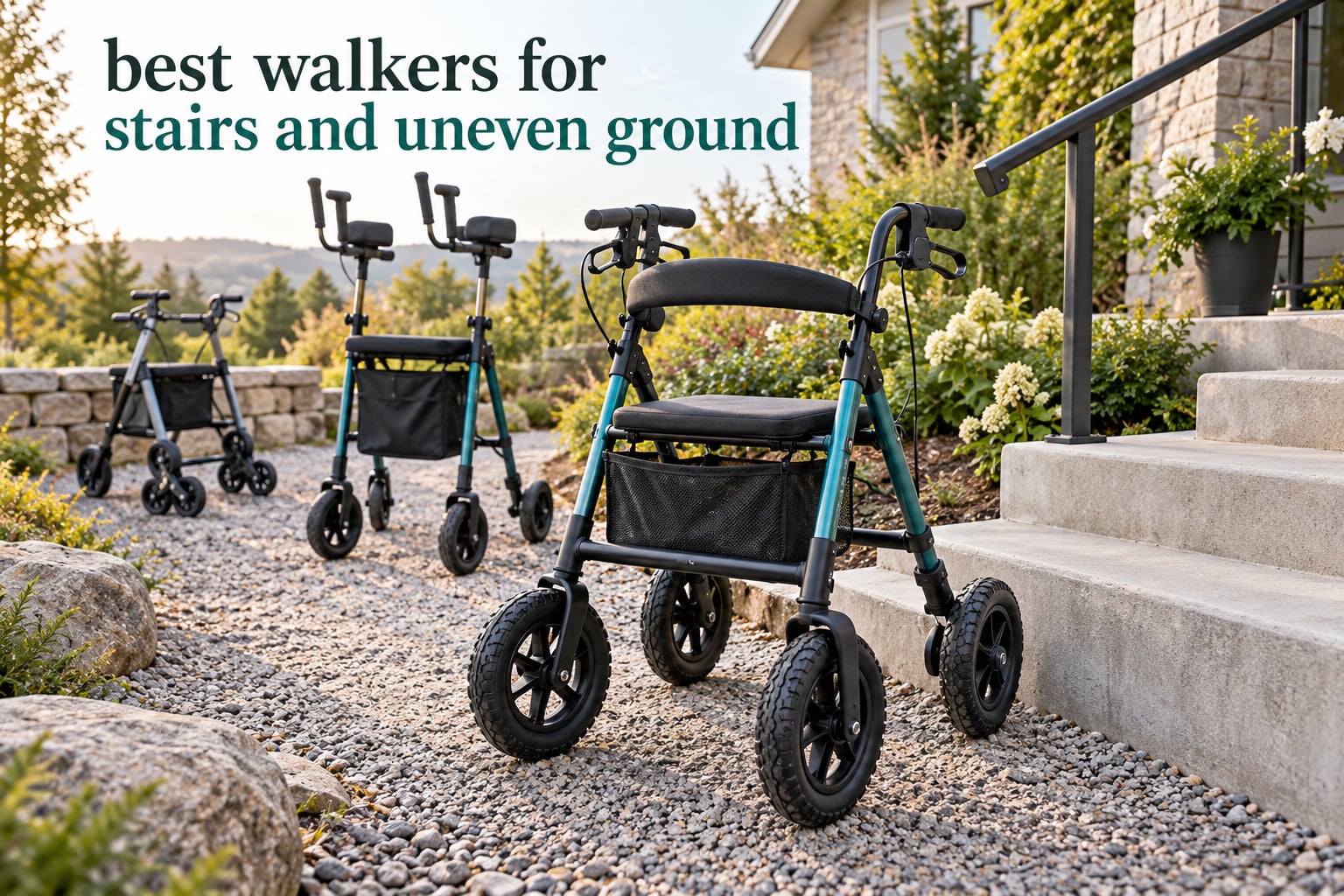 best walkers for stairs and uneven ground