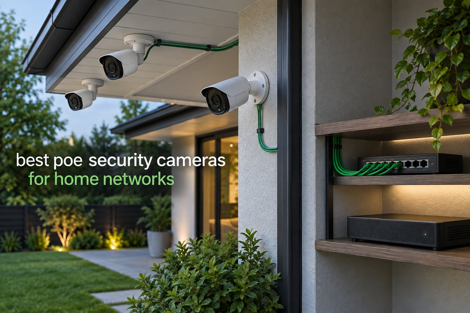 best poe security cameras for home networks