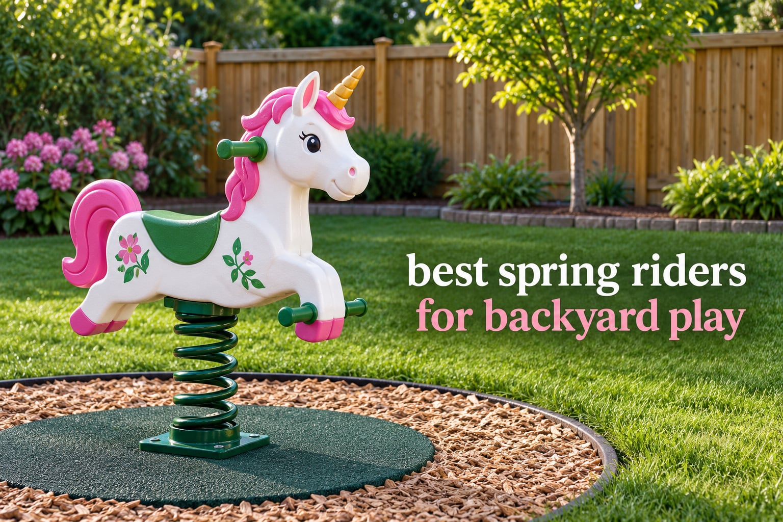 best spring riders for backyard play