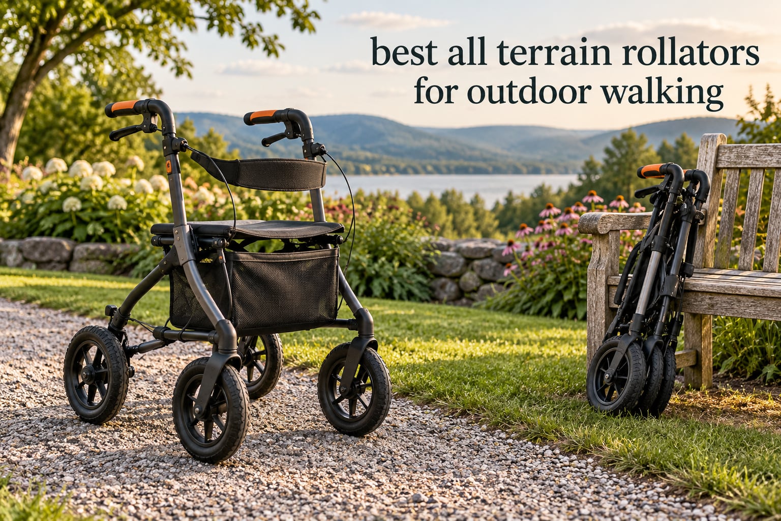 best all terrain rollators for outdoor walking