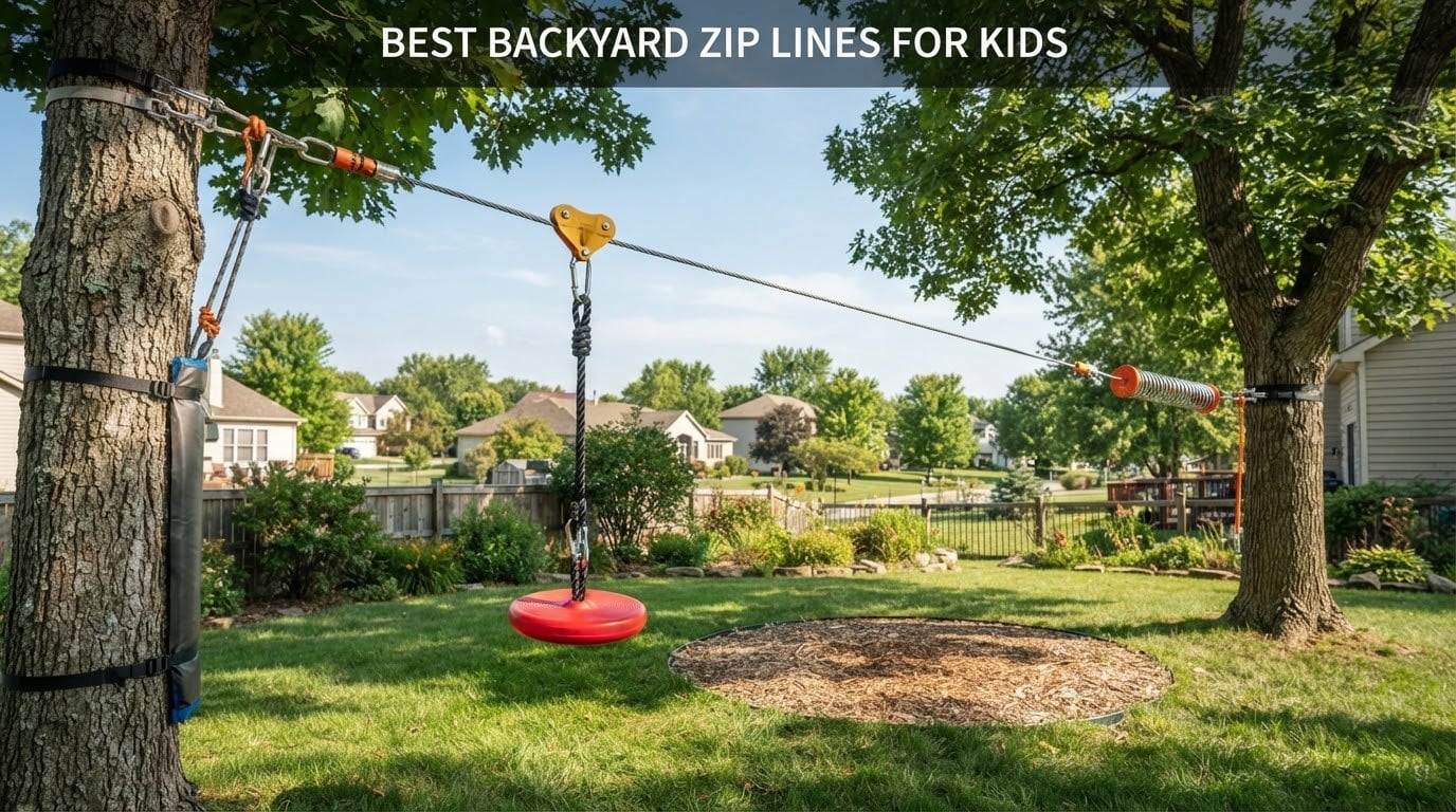 best backyard zip lines for kids