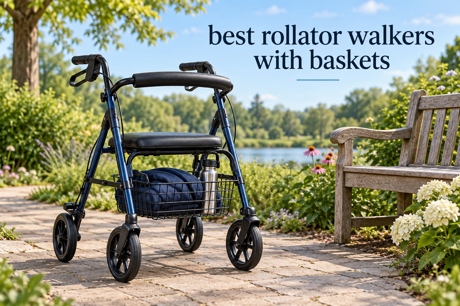 best rollator walkers with baskets