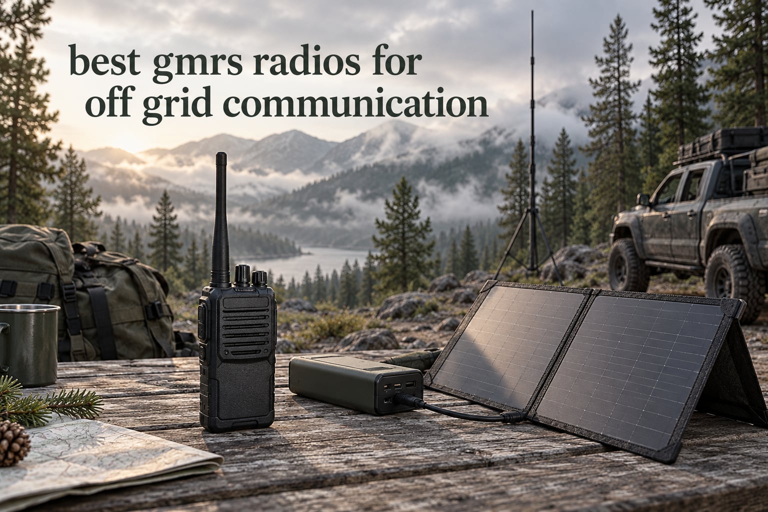 best gmrs radios for off grid communication