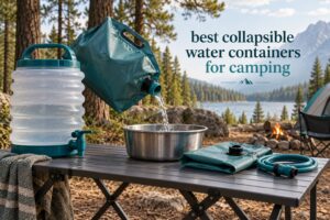 best collapsible water containers for camping