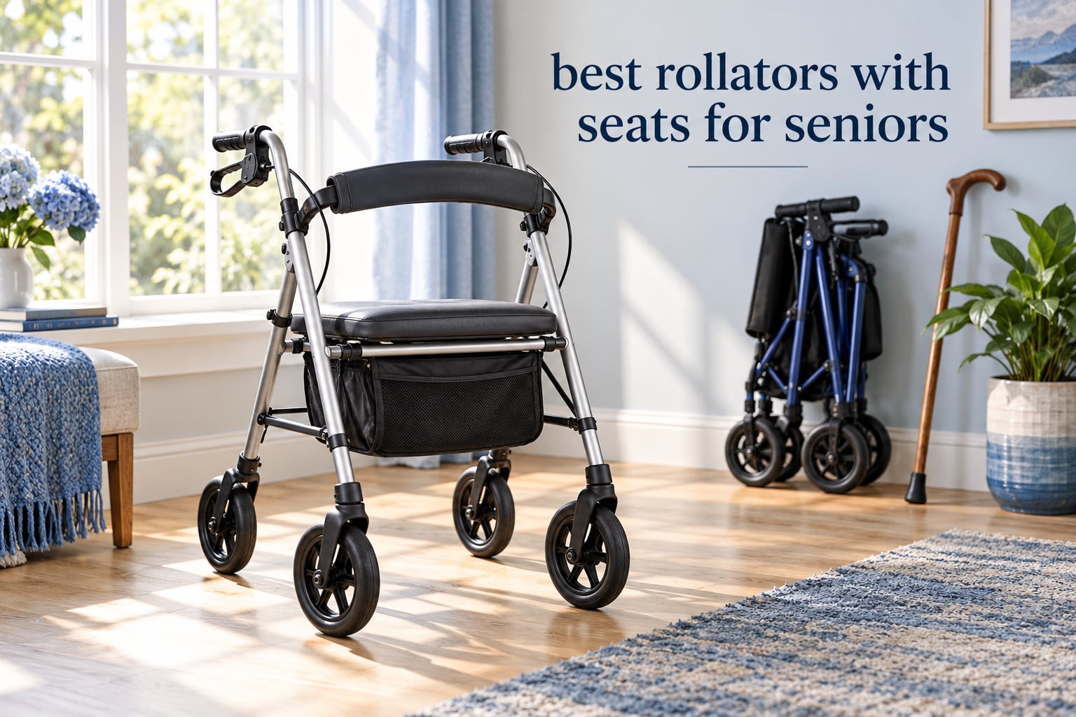 best rollators with seats for seniors