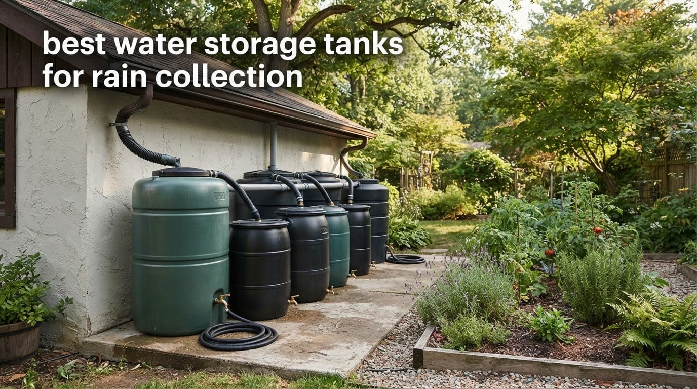best water storage tanks for rain collection