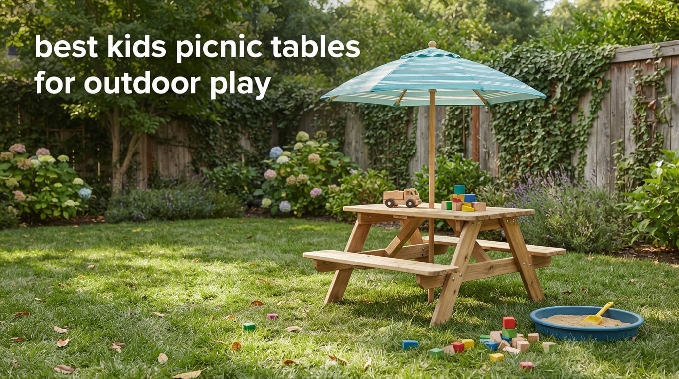 best kids picnic tables for outdoor play