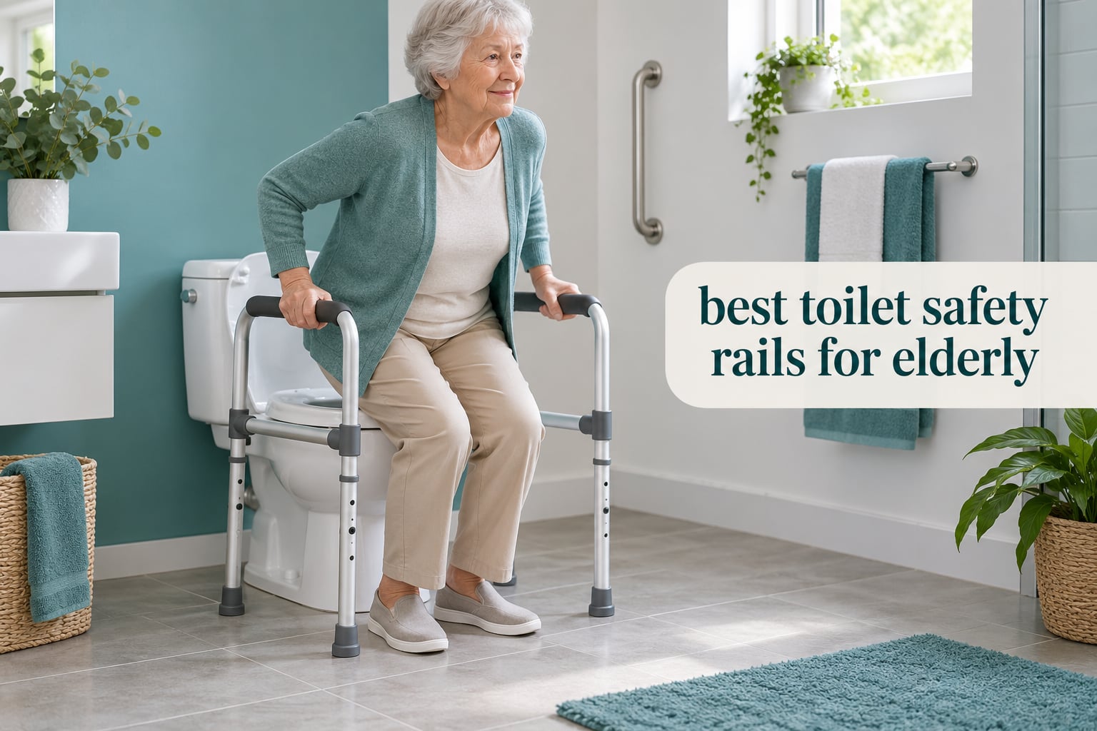 best toilet safety rails for elderly