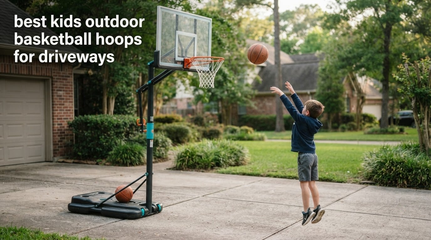 best kids outdoor basketball hoops for driveways